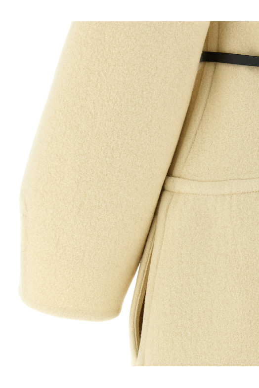 '02' coat White '02' coat White