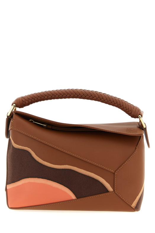 'Puzzle Edge' small handbag Brown