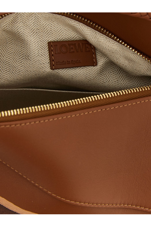 'Puzzle Edge' small handbag Brown