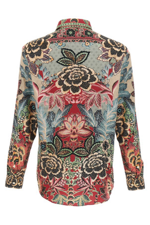 Flower and foliage shirt Multicolor Flower and foliage shirt Multicolor