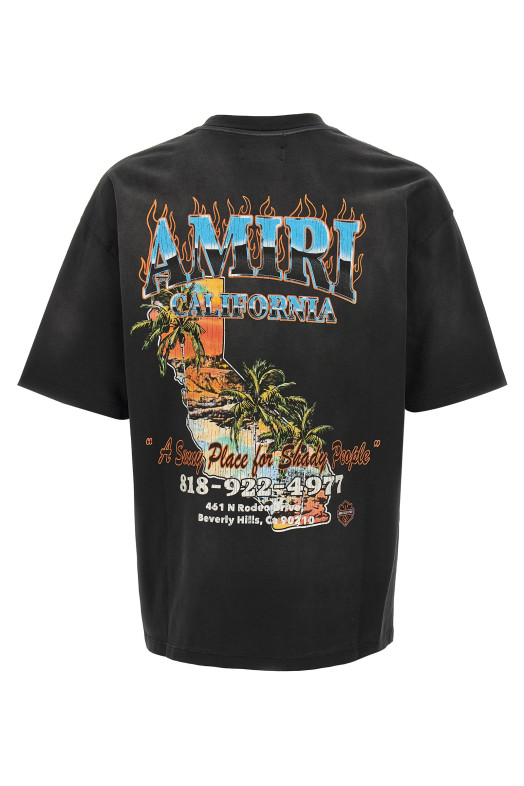 'Sunny Place Tee' T-shirt Black