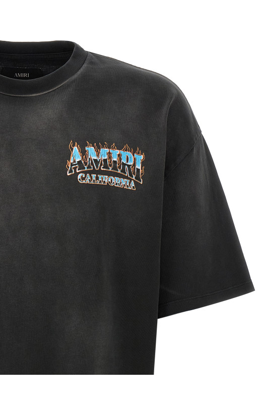 'Sunny Place Tee' T-shirt Black