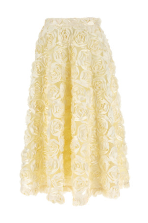 'Maxi Sun' skirt White 'Maxi Sun' skirt White