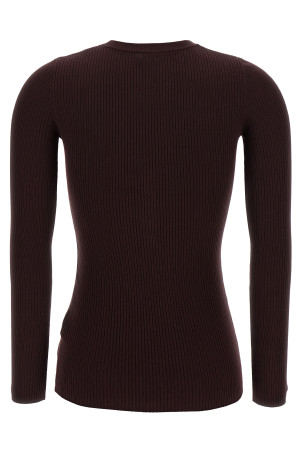 Трикотажний светр бордовий ELISABETTA FRANCHI MK12B56E2EA4 Трикотажний светр бордовий ELISABETTA FRANCHI MK12B56E2EA4