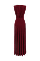 'Red Carpet' dress Bordeaux
