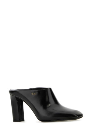 Чорні шкіряні мюлі Black PRADA (1I839NF085055) Чорні шкіряні мюлі Black PRADA (1I839NF085055)