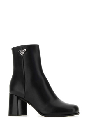 Чорні шкіряні ботильйони Black PRADA (1T232NF065070) Чорні шкіряні ботильйони Black PRADA (1T232NF065070)