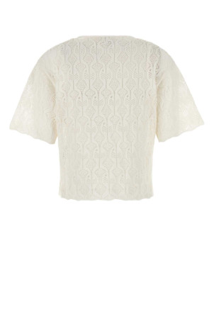 White lace Fish top BOTTEGA VENETA (833883V5ND0)