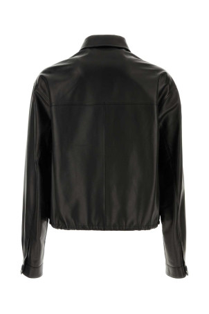 Black nappa leather jacket Black PRADA (UPW535SOOO14IT) Black nappa leather jacket Black PRADA (UPW535SOOO14IT)