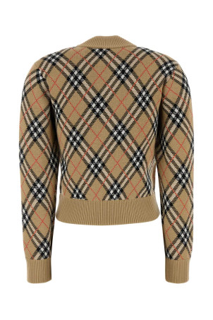 Embroidered wool blend cardigan BURBERRY (8110607) Embroidered wool blend cardigan BURBERRY (8110607)