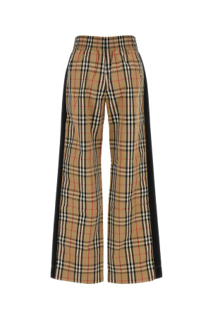 Embroidered poplin pant Multicolor BURBERRY (8111874) Embroidered poplin pant Multicolor BURBERRY (8111874)
