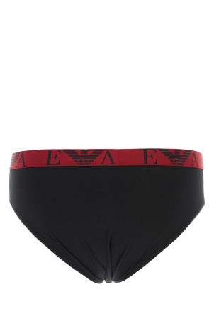 Black stretch cotton brief set EMPORIO ARMANI (EM000258AF10778) Black stretch cotton brief set EMPORIO ARMANI (EM000258AF10778)