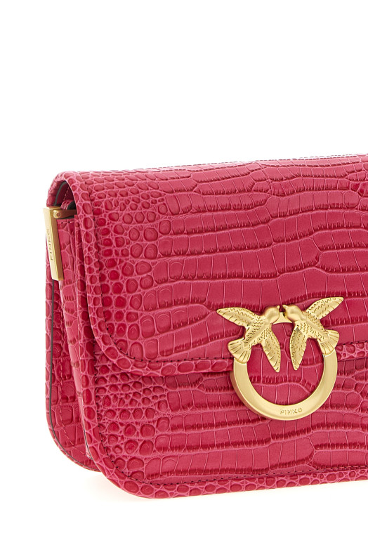 'Love Bag Box' mini shoulder bag Fuchsia 'Love Bag Box' mini shoulder bag Fuchsia