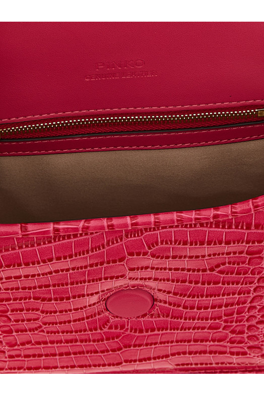 'Love Bag Box' mini shoulder bag Fuchsia 'Love Bag Box' mini shoulder bag Fuchsia