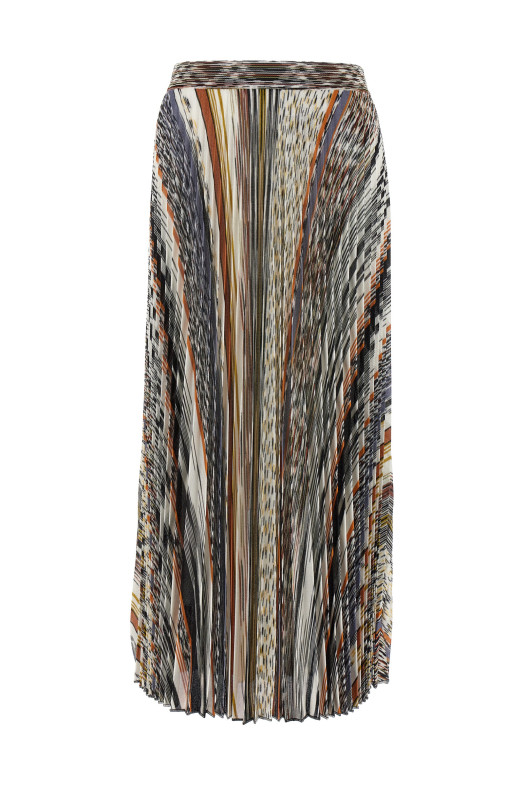 Pleated skirt Multicolor