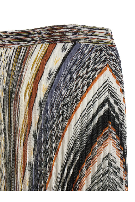 Pleated skirt Multicolor