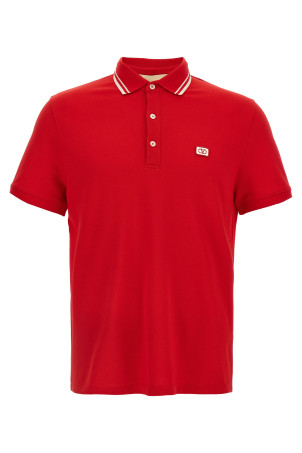 Polo Valentino Garavani embroidery 'VG' Red Polo Valentino Garavani embroidery 'VG' Red