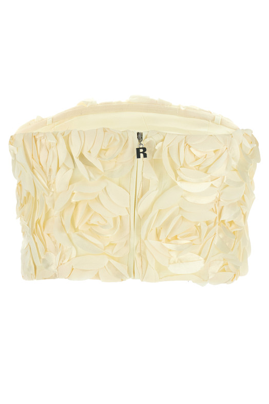 Кроп-топ белый ROTATE BIRGER CHRISTENSEN 114658857857