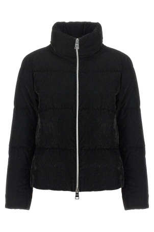 'Resort - Bright Corduroy' bomber jacket Black