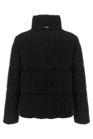 'Resort - Bright Corduroy' bomber jacket Black