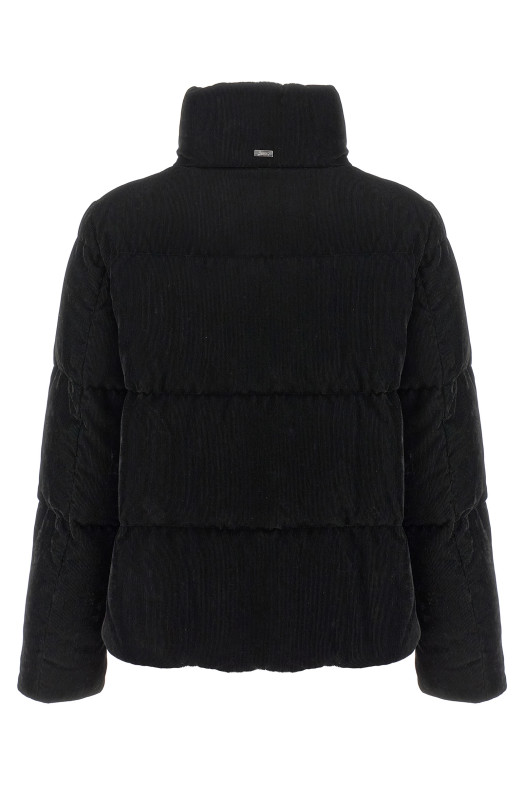 Куртка-бомбер «Resort - Bright Corduroy» Чорна PI00158DR127289300