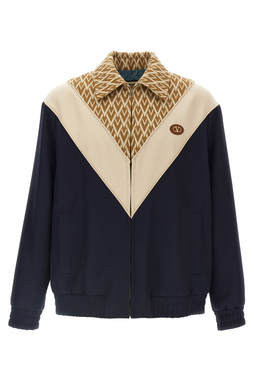 Valentino Garavani 'Tout la V' куртка, різнокольорова V3CIQ20AK6CKV Valentino Garavani 'Tout la V' куртка, різнокольорова V3CIQ20AK6CKV