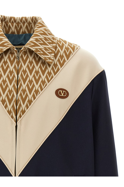 Valentino Garavani 'Tout la V' куртка, різнокольорова V3CIQ20AK6CKV Valentino Garavani 'Tout la V' куртка, різнокольорова V3CIQ20AK6CKV