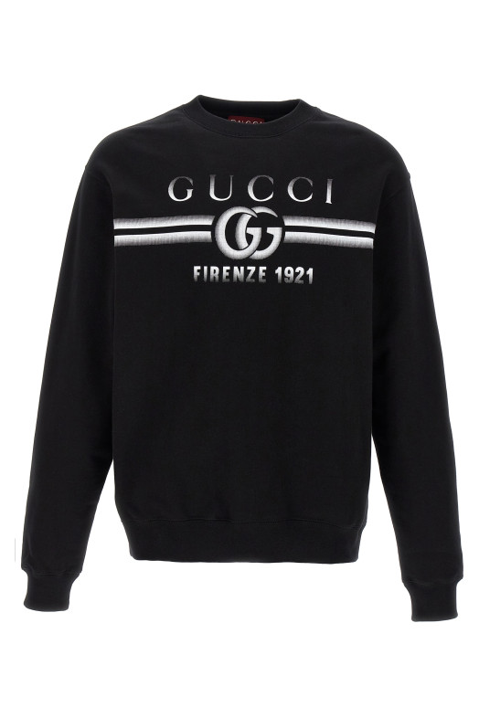 Свитшот с логотипом Черный GUCCI 784413XJGKQ1152 Свитшот с логотипом Черный GUCCI 784413XJGKQ1152