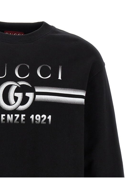 Свитшот с логотипом Черный GUCCI 784413XJGKQ1152 Свитшот с логотипом Черный GUCCI 784413XJGKQ1152