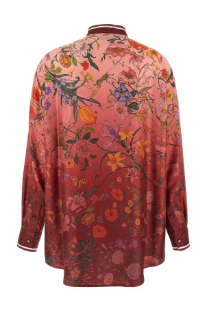 Сорочка з принтом «Gucci Flora» Різнокольорова 835617ZATG85057 Сорочка з принтом «Gucci Flora» Різнокольорова 835617ZATG85057