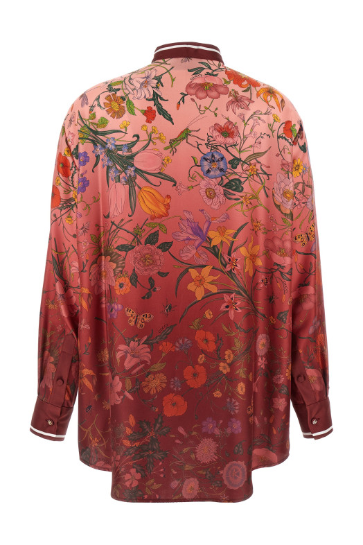 'Gucci Flora' print shirt Multicolor