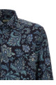 Бавовняна сорочка з квітковим візерунком «Пейслі» Синя ETRO MRIB000199SA5L8X0883