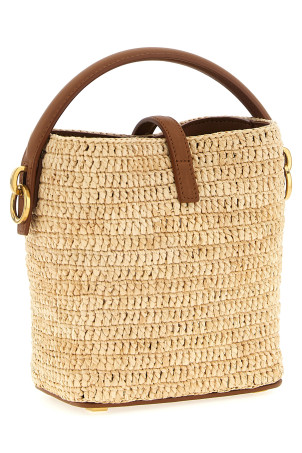 'Le 37' mini bucket bag Beige