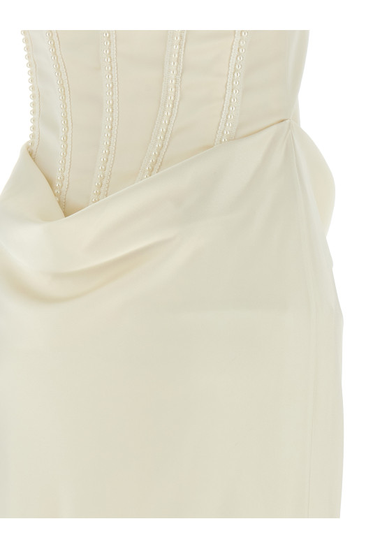 Корсетне плаття Біле ROTATE BIRGER CHRISTENSEN 112129857857