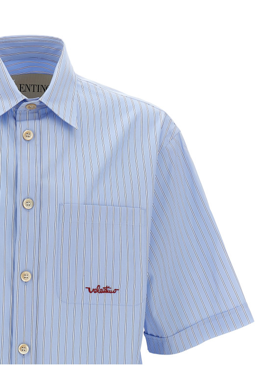 Valentino Garavani 'Vlogo' embroidery shirt Multicolor