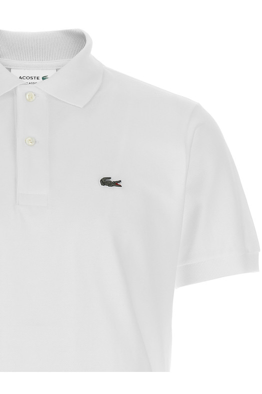 Поло з логотипом Біле LACOSTE L1212001 Поло з логотипом Біле LACOSTE L1212001