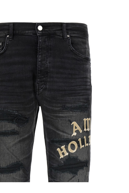 Джинси «Amiri Hollywood» Чорні AMDNSY1152FADEDBLACK Джинси «Amiri Hollywood» Чорні AMDNSY1152FADEDBLACK