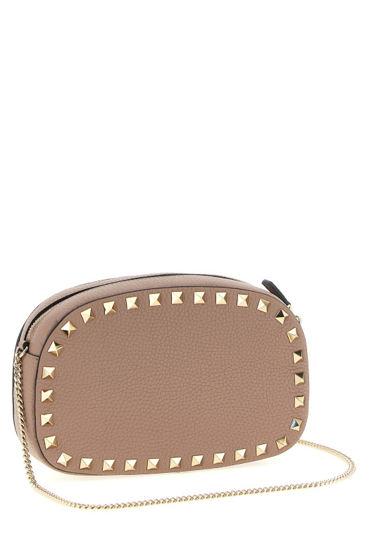 Valentino Garavani 'Rockstud' mini crossbody bag Pink Valentino Garavani 'Rockstud' mini crossbody bag Pink