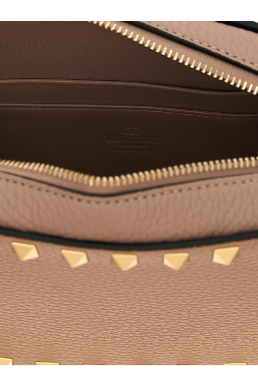Valentino Garavani 'Rockstud' mini crossbody bag Pink Valentino Garavani 'Rockstud' mini crossbody bag Pink