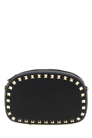 Valentino Garavani 'Rockstud' mini crossbody bag Black Valentino Garavani 'Rockstud' mini crossbody bag Black