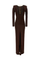 Цепное платье коричневое ELISABETTA FRANCHI ABR1056E2EA3 Цепное платье коричневое ELISABETTA FRANCHI ABR1056E2EA3