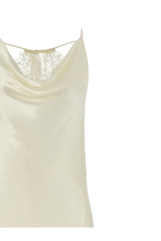 Спальное платье Белое ROTATE BIRGER CHRISTENSEN 114234857857 Спальное платье Белое ROTATE BIRGER CHRISTENSEN 114234857857