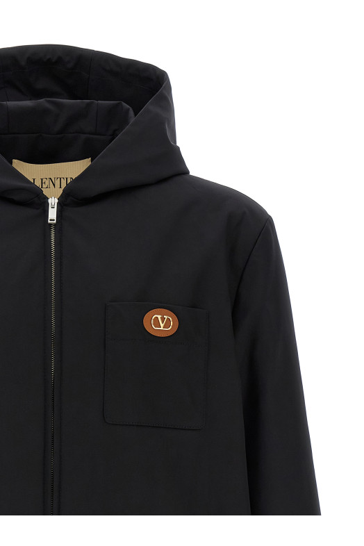 Нейлонова куртка Valentino Garavani Blue V3CJD41CKV598 Нейлонова куртка Valentino Garavani Blue V3CJD41CKV598