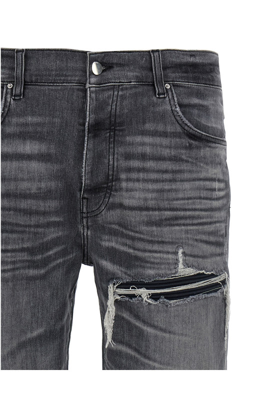 Джинсы AMIRI 'Suede MX1' Серый AMDNSY1158STORMGREY Джинсы AMIRI 'Suede MX1' Серый AMDNSY1158STORMGREY