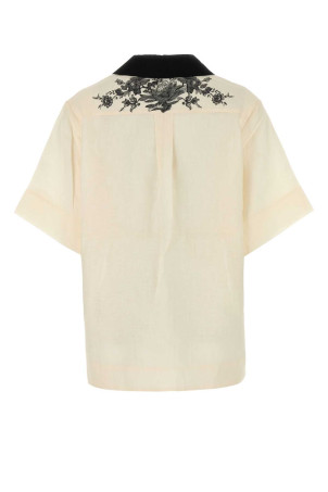 Cream linen shirt ZIMMERMANN (2594TR25R)