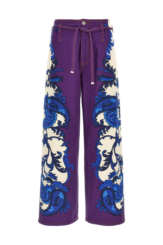 Jeans maxi Paisley Purple Jeans maxi Paisley Purple