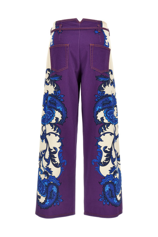 Jeans maxi Paisley Purple Jeans maxi Paisley Purple