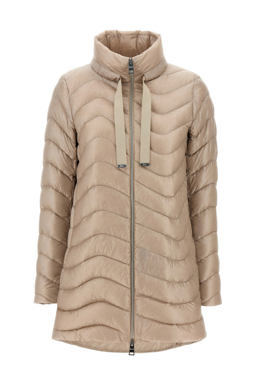 Ультралегка пухова куртка Бежева HERNO PI00156DR12017Z1985 Ультралегка пухова куртка Бежева HERNO PI00156DR12017Z1985