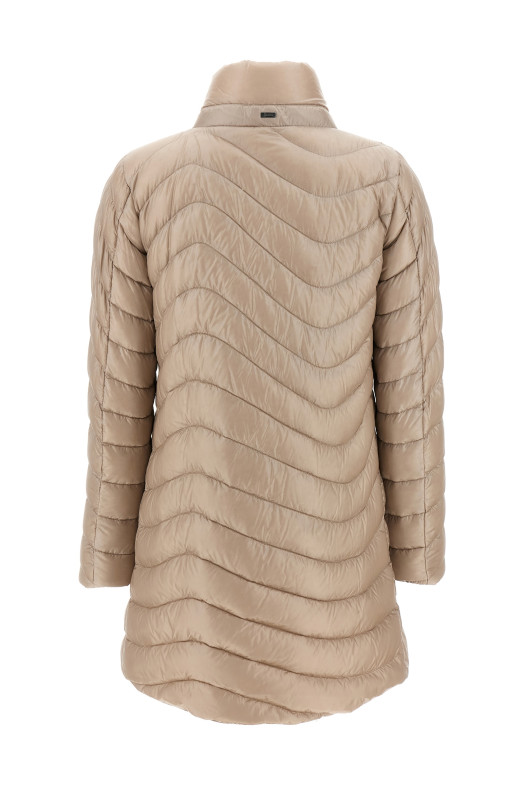 Ультралегка пухова куртка Бежева HERNO PI00156DR12017Z1985 Ультралегка пухова куртка Бежева HERNO PI00156DR12017Z1985