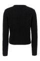 Свитер с логотипом из синели Черно-серый MONCLER K20939C00004M4281999 Свитер с логотипом из синели Черно-серый MONCLER K20939C00004M4281999